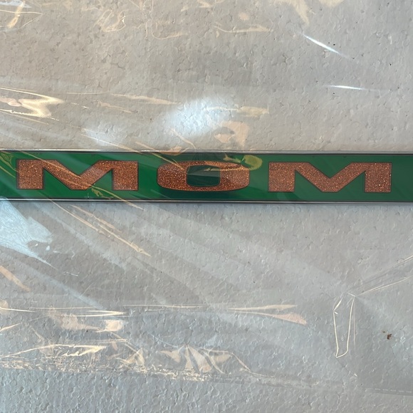 FAMU Mom silver metal license plate frame Florida A&M University Tallahassee FL - Picture 4 of 4